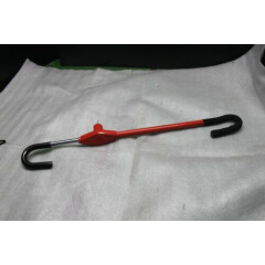 Pedal to Steering Wheel Lock Red 5.25 Inch