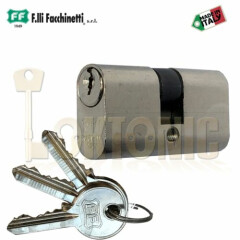 Facchinetti Narrow Stile Small Oval Cylinder Hook bolt Sliding Door Lock 