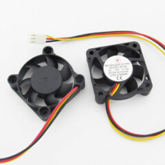 5pcs Brushless DC Cooling Fan 40x40x10mm 40mm 4010 7 blades 12V 3pin Connector