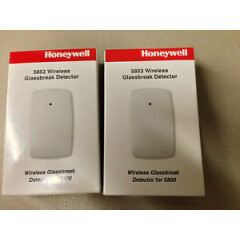 2 LOT Honeywell 5853 Wireless Glass Break Detector Ademco NEW