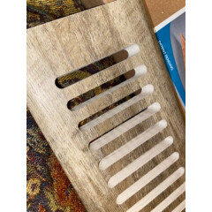 Dream Home Floor Grille Wooden vent cover New in box - 4x10