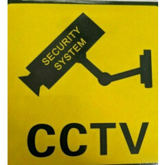 15 Security Camera CCTV Surveillance Sticker 2 sizes Video Warning Decal Notice