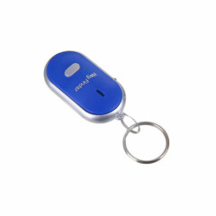 Lost Key Finder Whistle Beeping Flash Locator Remote keychain LED Sonic torch*