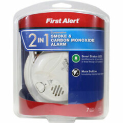 First Alert 2 in 1 Battery Photoelectric Smoke and Carbon Monoxide Alarm