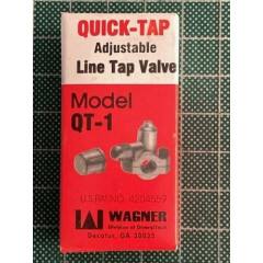 Brand NEW WAGNER Quick-Tap Quick Tap Model QT-1 Adjustable Line Tap Valve