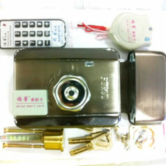 Electronic Door Lock Remote Control EM RFID Card Reader Access Control System 