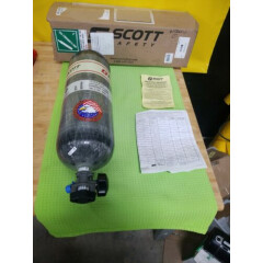 Scott Safety SCBA Cylinder 4500 psi Carbon Fiber Gray 804723-01 5EET0