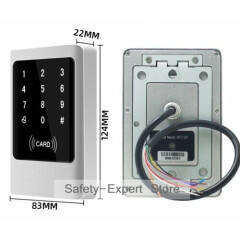 IP68 Waterproof Touch RFID Card&Password Door Access Control Keypad+Wiegand26