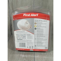 First Alert Hard-Wired Battery Back-up Smoke/Fire Alarm Detector SA9120BCN New