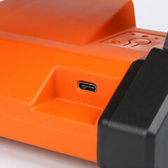 2 In 1 Portable Desk Mini Charging Fan TYPE-C Stepless Adjustment USB Battery
