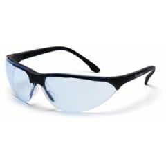 Pyramex Rendezvous Safety Glasses Black Frame Infinity Blue Anti-Fog Lens