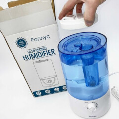 Ponnyc Cool Mist Humidifier – Ultrasonic Humidifier - US seller - SALE