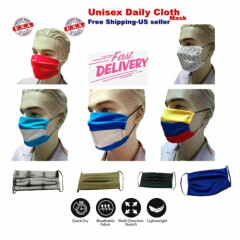 Handmade Masks Cloth Mask Face Covering Reusable Washable Fashion Men Women USA