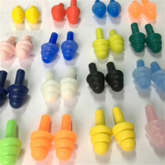 20Pcs Silicone Ear Plugs Anti Noise Snore Earplugs Comfortable For StudN_.p