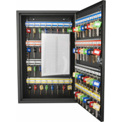 Barska 64 Key Safe Storage Box Wall Mount Cabinet With Key Lock CB12486
