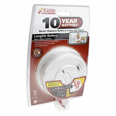 Kidde - 10-Year Sealed Battery - Never Replace Battery - Smoke Alarm 