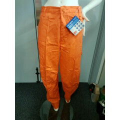 King Gee Work Cool Drill Pants - Size 87R plain - K13800 ORA Orange - New