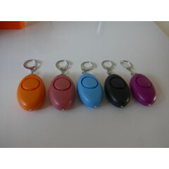 2 Portable mini panic button personal torch alarm 3rd is free Blue out of stock