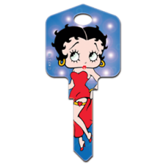 Betty Boop Flash Bulbs House Key Blank - Collectable Key - Locks - Keys