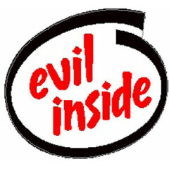 Evil Inside, Sticker S-78