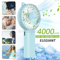 ELEGIANT Portable Mini Handheld Fan Air Cooling Handy Fan Rechargeable 4000mAh