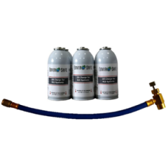 R-22, R22 Oil Charge, Envirosafe, Oil Charge Refrigerant (6) Cans & Taper Hose