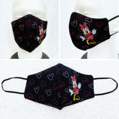 Minnie Mouse Disney Face Masks Men Women Child Filtered Reusable Washable Cotton