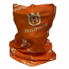 Husqvarna Orange Buff Multi Functional Face Head Wear Covering Mask