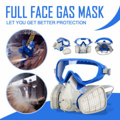 Full Face Gas Mask Cover Spraying Paint Chemical Comprehensive Respirator Mask