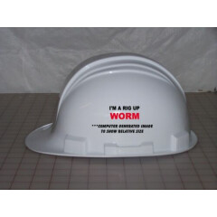 3 - I Am A Rig Up Worm Hat Oilfield Roughneck Toolbox Helmet Sticker H196