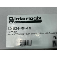 Interlogix 60-924-RF-TS Simon XT Talking Touch Screen