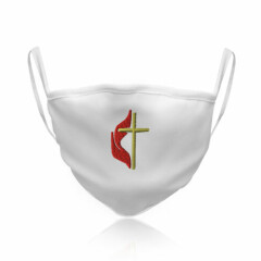 Cotton Washable Reusable Face Mask Methodist Fashion Covering Shield Religions