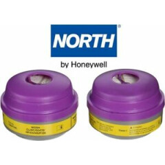 NORTH 7583 Chemical Filter, Organic Vapor Cartridge / Acid Gas - Free Shipping