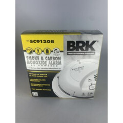 First Alert BRK SC9120B Hardwired AC Powered Smoke Detector Alarm w/Battery Back