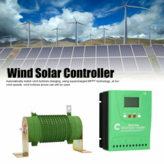 1600W Solar Wind Hybrid MPPT Charge Controller Generator 24V 48V Auto Regulator