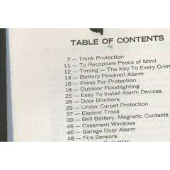 How To Install Protective Alarm Devices 1973 2nd Prnt
