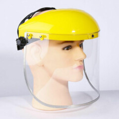 Face Shield Anti-splash Chainsaw Work Welding Grinding Helmet Headgear Cover