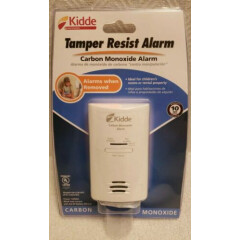 Kidde Carbon Monoxide Detector Plug In 120V Tamper Resistant Alarm KN-COB-DP2
