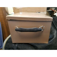 Vintage H-600 Extra Deep & Large Security Chest Fire Resistant No Key In Box 