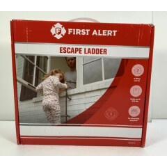 First Alert, Two-Story Fire Escape Ladder, Steel, Anti-Slip, EL52-2, Grey