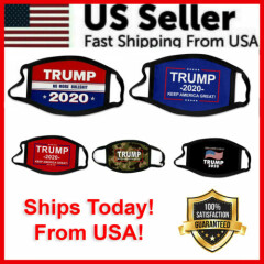 Trump 2020 Face Mask Protection MAGA Keep America Great Trump Face Reusable
