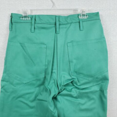 Stanco Proban Green Flame Resistant Welding Pants 32" W x 40"L NOS 4-Pocket USA