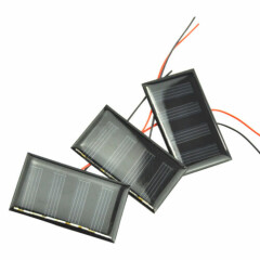 59x34mm Mini Solar Panel 2V 60mA Solar Cells Photovoltaic Panels For DIY Toy