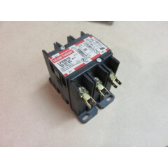 3 POLE ELECTRICAL CONTACTOR- A/C PART 24 volt coil LELAND FARADAY PART #LF33010