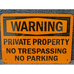 private property no trespassing sign