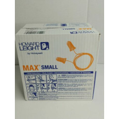 Howard Leight Ear Plugs Corded Bell PK100 MAX-30S Box of 100 Size Small