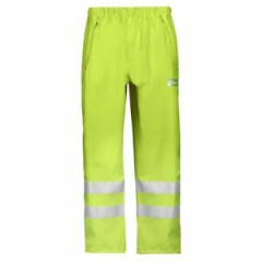 Snickers Workwear 8243 Hi-Vis Rain Trouser Class 2 SnickersDirect Yellow PreOrd