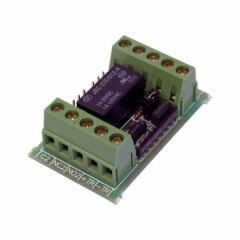Nidac CR2PDT DPDT 1.2mA 2 Pole Double Throw 2A Control Relay w/ LED Light Green