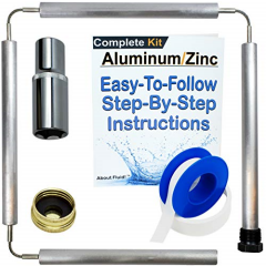 About Fluid Aluminum Zinc Replacement Anode Rods for Water Heaters Aluminum ZINC