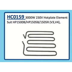 3000W 230V HOTPLATE ELEMENT HP1500B/HP1505B/1505R (V3,V4) HC0159